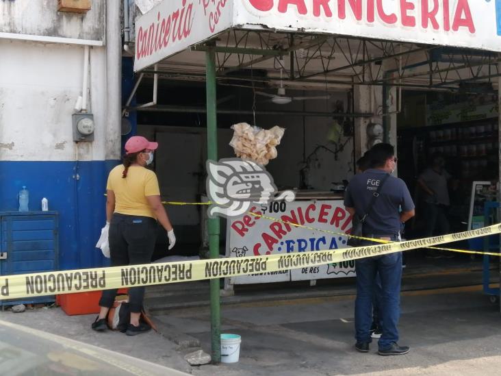 Asesinan a carnicero en Coatzacoalcos; otra víctima del cobro de piso