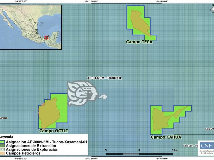 Por variación en producción petrolera, disminuyen vigencia en Campo Octli