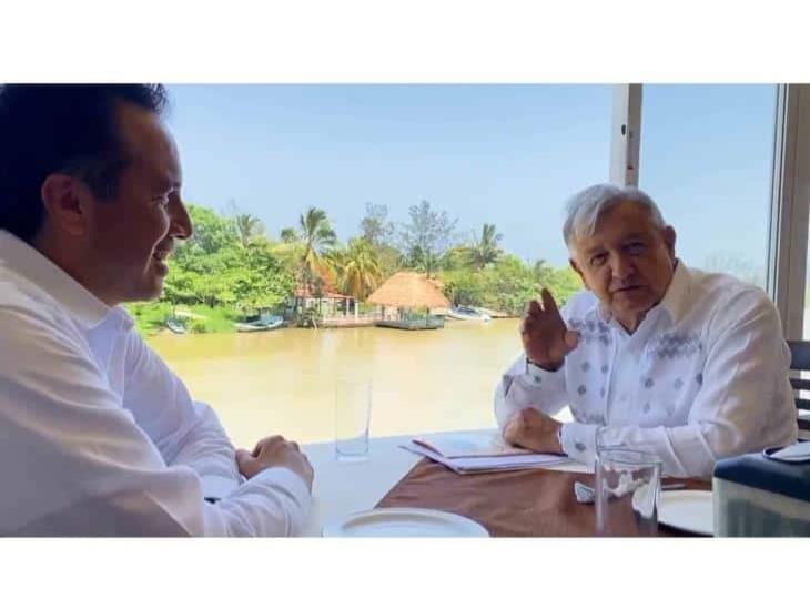 Habrá por primera vez una vía rápida al norte de Veracruz: Obrador