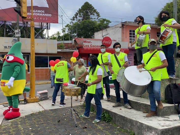 El Jalapito Vengador recorre las calles de Xalapa; ¡agárrale confianza!