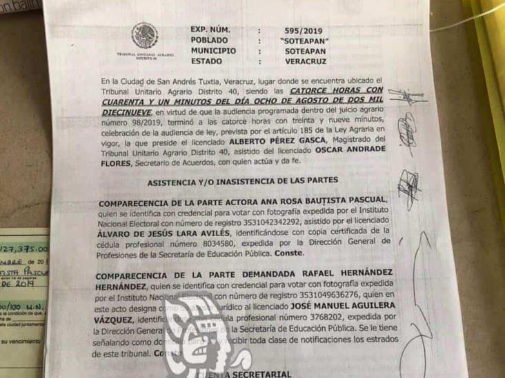 Acusan de fraude a candidato a la presidencia municipal de Soteapan