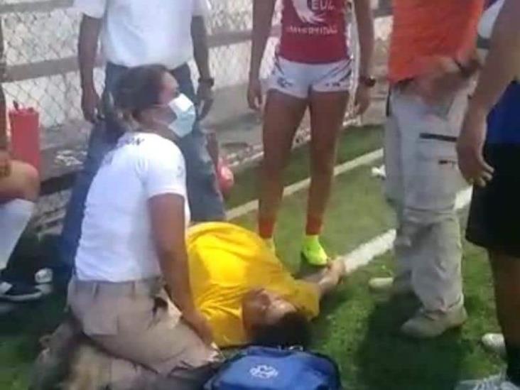 Hombre fallece tras sufrir infarto en canchas de fútbol