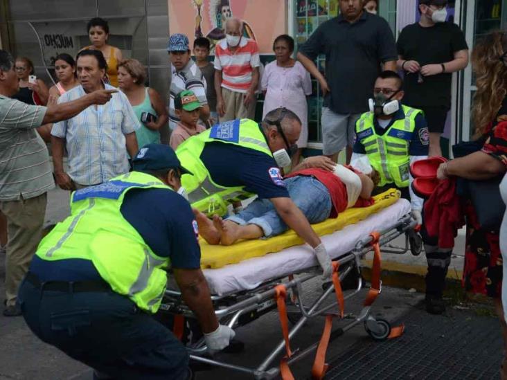 Tres personas lesionadas deja accidente entre urbano y vehículo particular