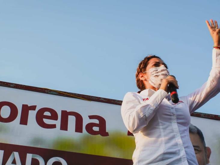 Espectacular cierre de campaña, el distrito 11 respalda a Tania para Diputada