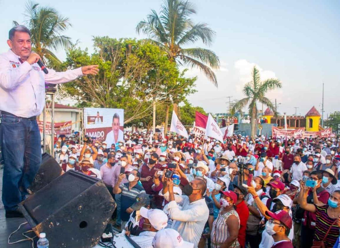 ¡Ya ganamos esta elección y lo vamos a demostrar este 6 de junio!: Amado