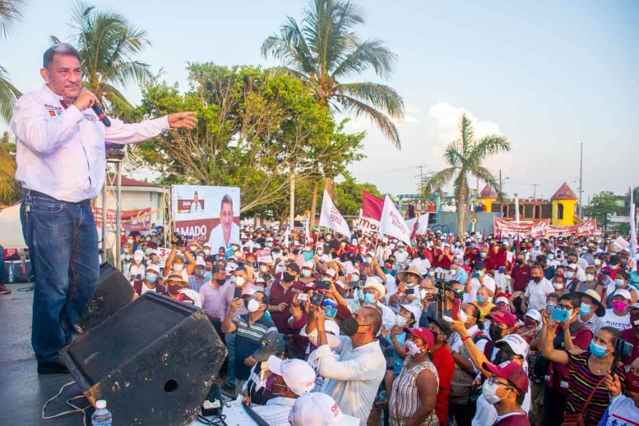 ¡Ya ganamos esta elección y lo vamos a demostrar este 6 de junio!: Amado