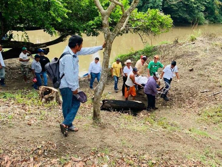 Hombre muere ahogado en Río Cotaxtla