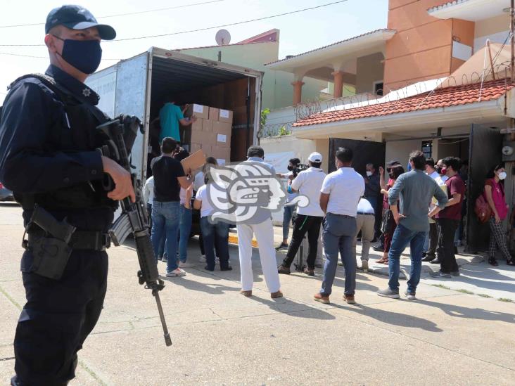 OPLE de Coatzacoalcos recibió 217 mil boletas electorales