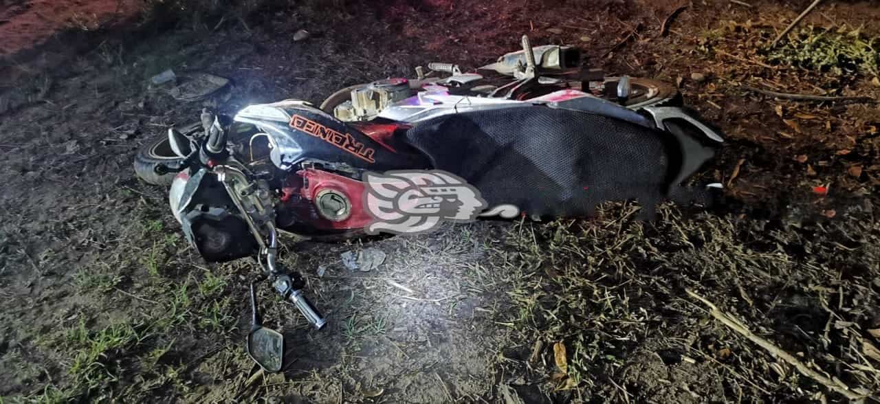 Del festejo a la tragedia; motociclista choapense fallece en accidente