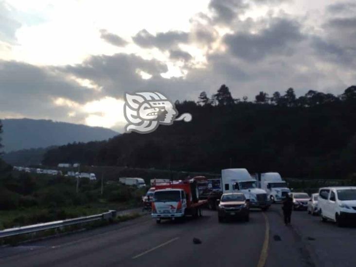 Habitantes de Maltrata bloquean nuevamente la Autopista Puebla-Córdoba