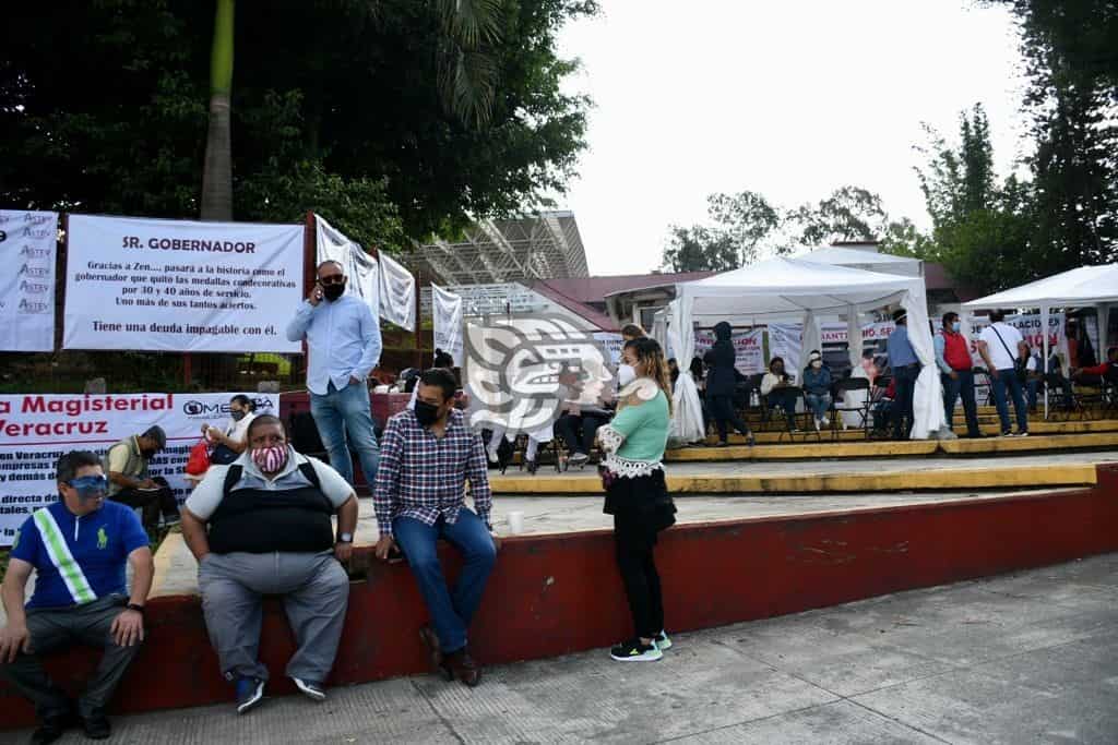 Fuerza Magisterial se une a toma de la SEV