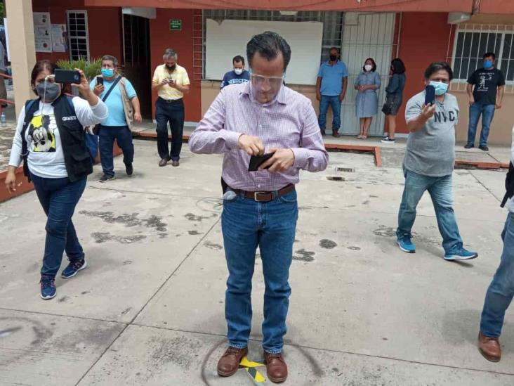 Jornada electoral en Veracruz, en ambiente de tranquilidad: gobernador