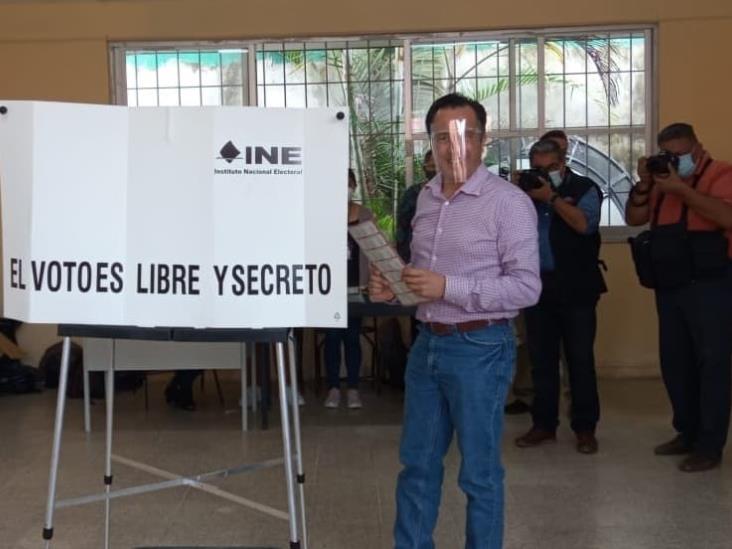 Jornada electoral en Veracruz, en ambiente de tranquilidad: gobernador