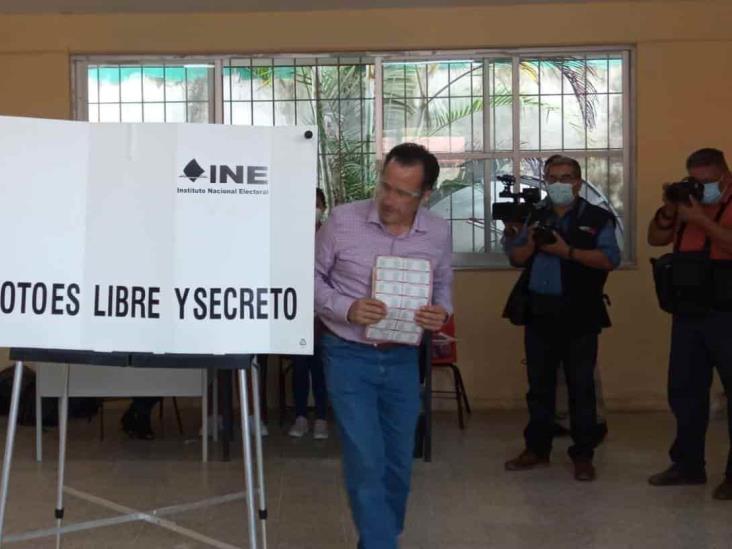Jornada electoral en Veracruz, en ambiente de tranquilidad: gobernador