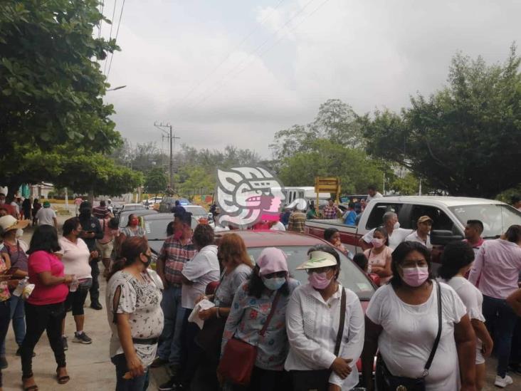 Marcharon por la democracia en Nanchital y exigen voto por voto