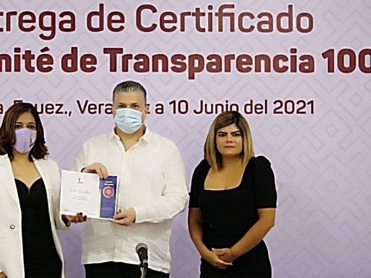 Acredita SSP proceso de certificación en transparencia