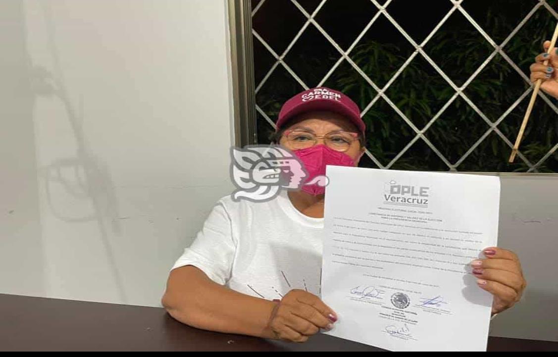 Ya tiene Minatitlán alcaldesa electa: Carmen Medel