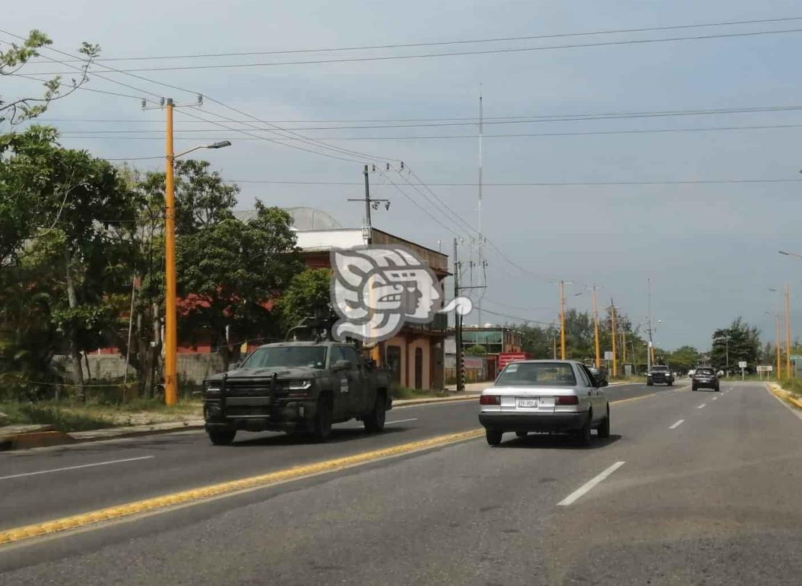 Guardia Nacional y Ejército aplican recorridos en Nanchital