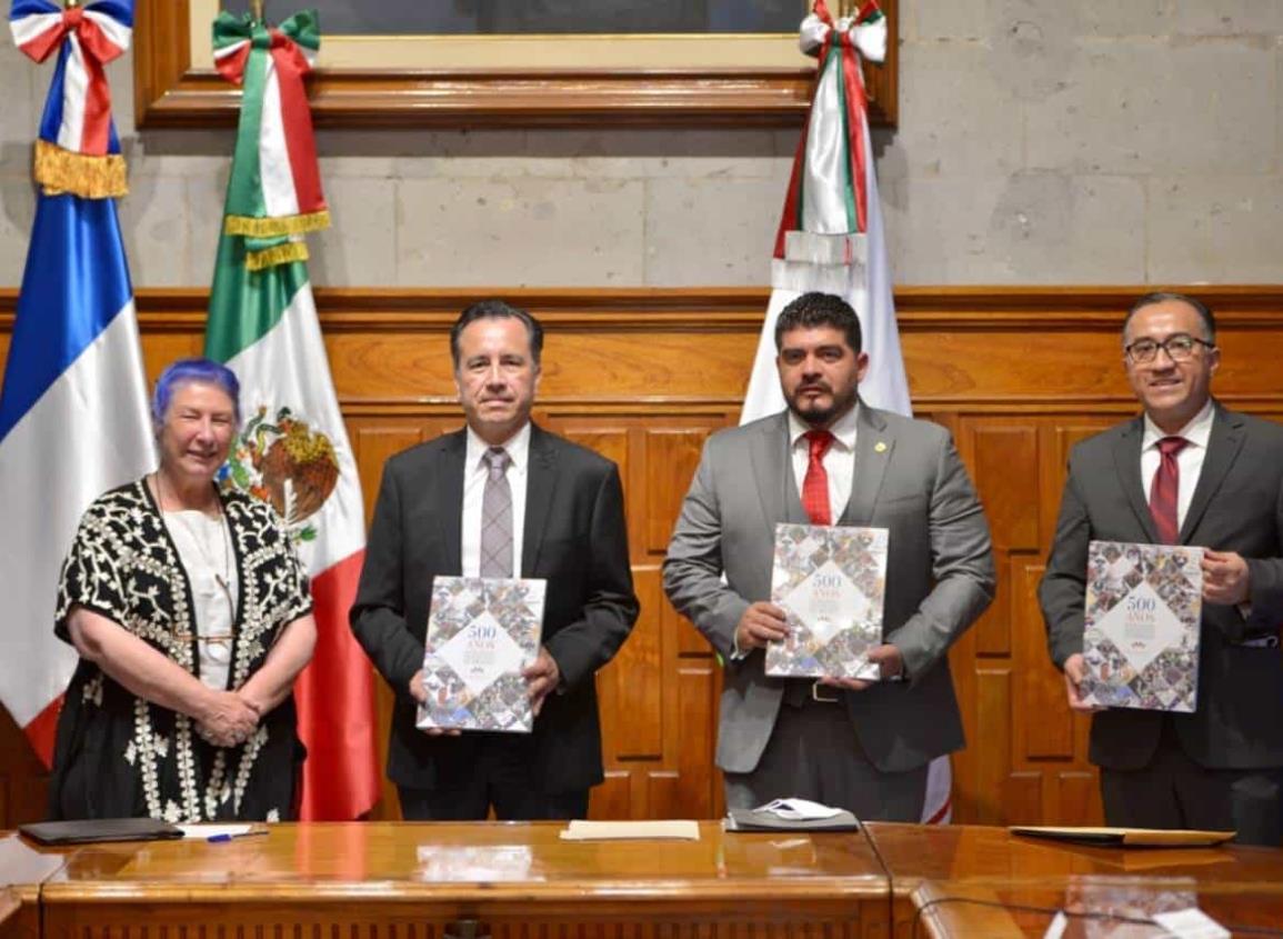 Firman convenio para enseñanza del francés en escuelas de Veracruz