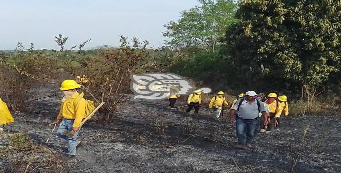 PC abatió 7 incendios durante estiaje en Tatahuicapan