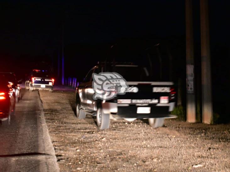 Se les escapa reo a elementos de SSP en carretera Mina-Coatza