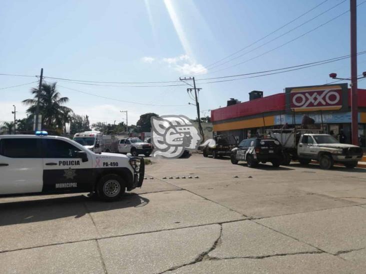 Incendio en chatarrera moviliza a PC y Bomberos en Coatzacoalcos