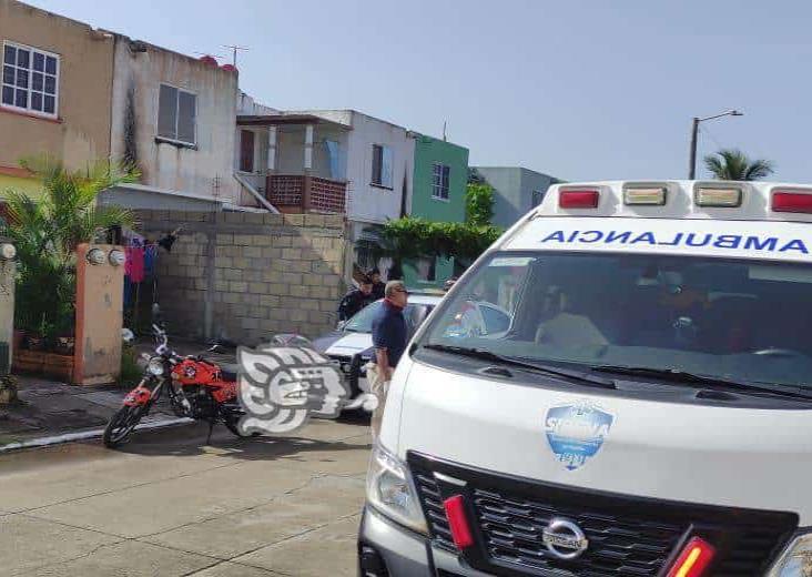 Alertan vecinos sobre incidente de violencia familiar en Veracruz