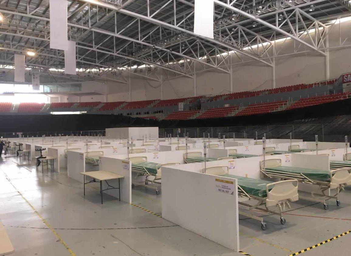 Velódromo de Xalapa aún funciona como centro de atención covid