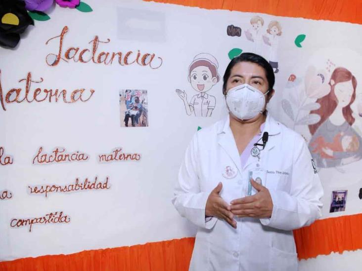 Leche materna, primera vacuna y regalo de amor de una mamá a su recién nacido: IMSS