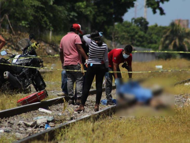 Muere hombre mutilado por el tren en Veracruz