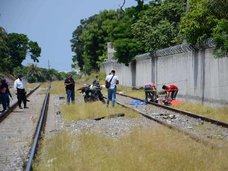 Muere hombre mutilado por el tren en Veracruz