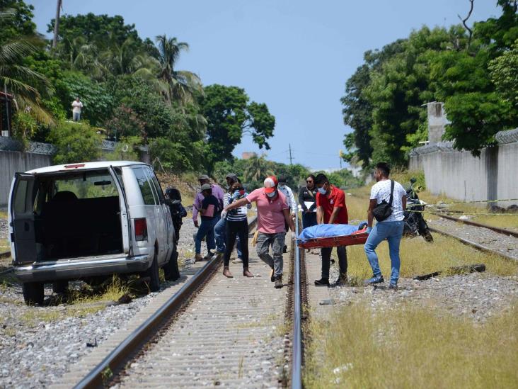 Muere hombre mutilado por el tren en Veracruz