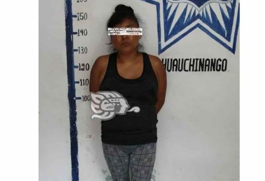 En Puebla, detienen a mujer por presuntamente explotar a su hija