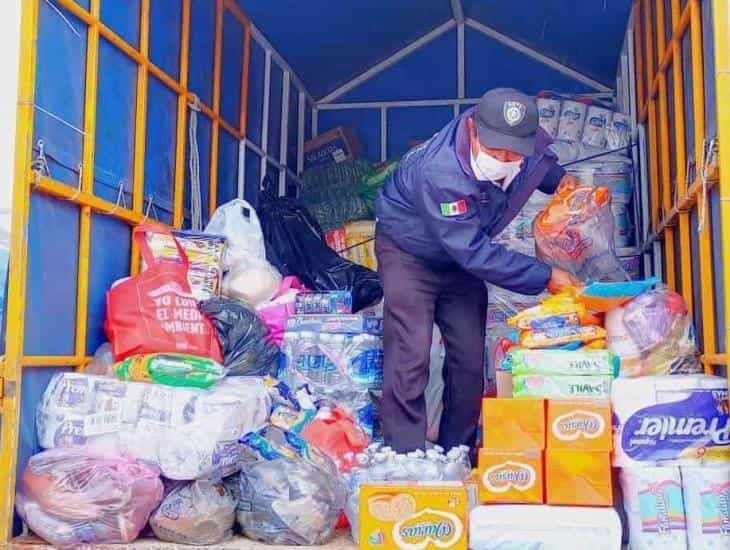 Llama activista a donar víveres para damnificados por lluvias en Veracruz