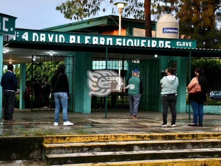Regresan a clases presenciales en escuelas de Xalapa