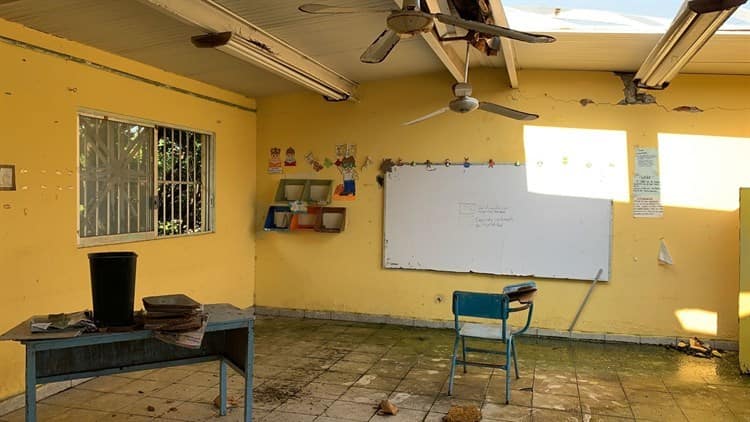 Primaria Artículo Tercero de Veracruz, sin condiciones para el regreso a clases