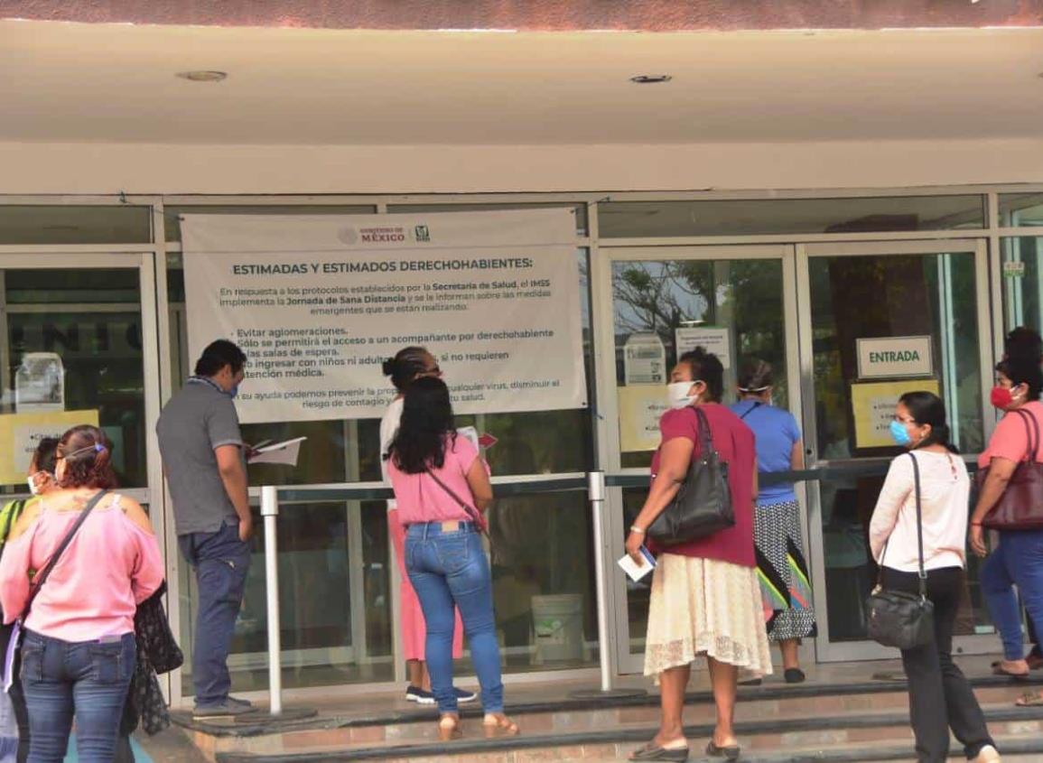 Aún no reanudarán consultas de especialidad en IMSS Coatzacoalcos