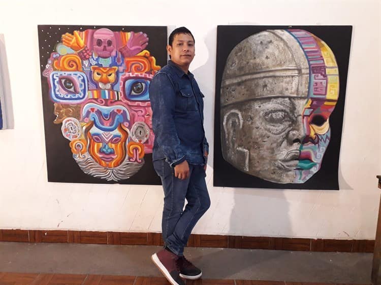 Acayuqueño expone en Xalapa los Colores y Texturas del sur de Veracruz