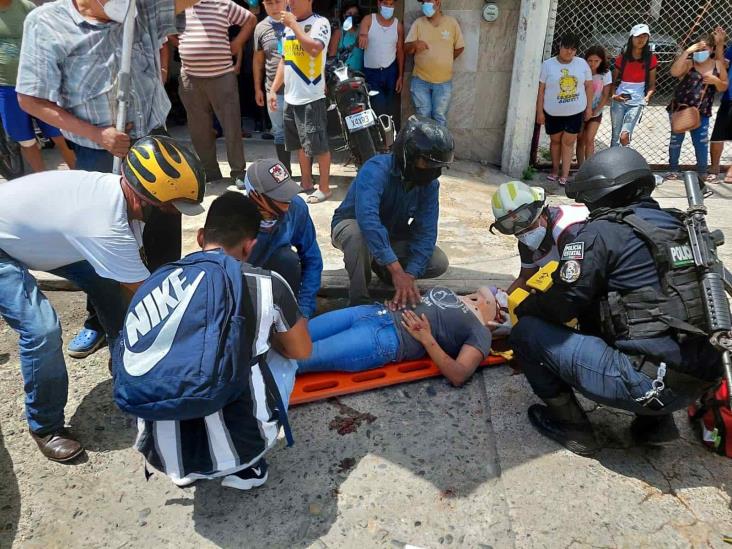 Trágico accidente deja dos personas lesionadas y cobra la vida de una bebe