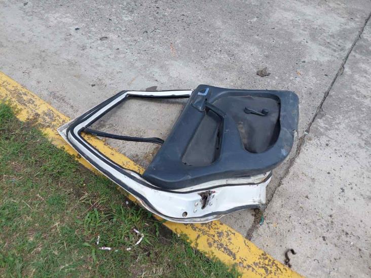 Trágico accidente deja dos personas lesionadas y cobra la vida de una bebe