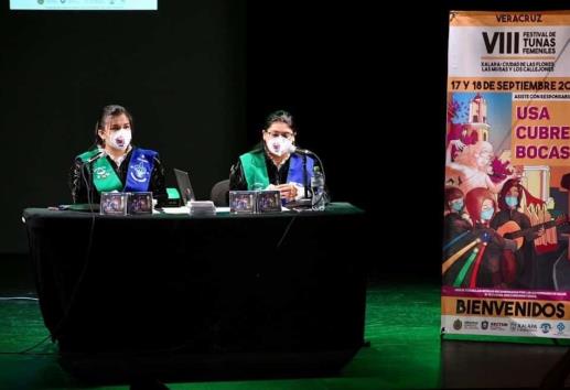 En Xalapa, presentan octava edición del Festival de Tunas Femeniles