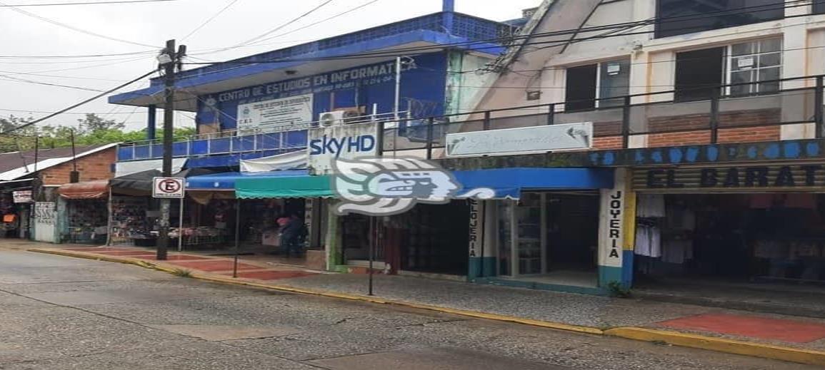 Alertan por la presencia de sospechosos en comercios de Nanchital