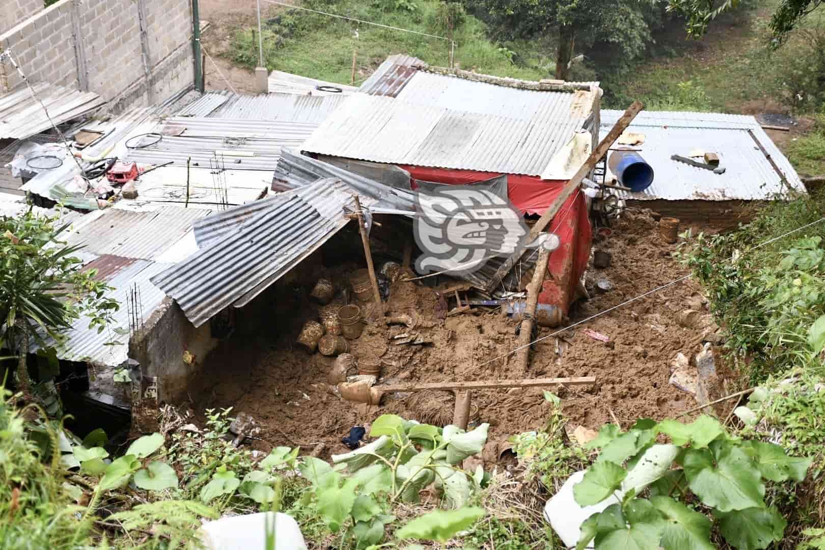 Alertan por 9 zonas de Xalapa en situación de riesgo por lluvias y deslaves