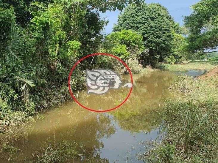 Localizan cadáver a un costado del río en rancho de Jesús Carranza 