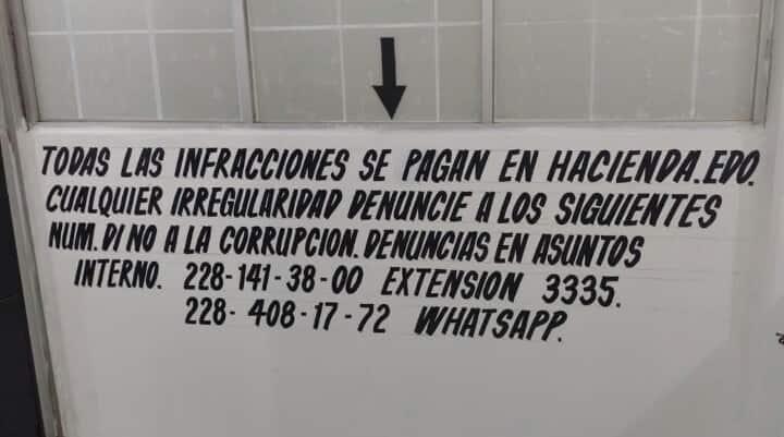 Exhortan a no solapar corrupción de tránsitos y pagar multas en Hacienda