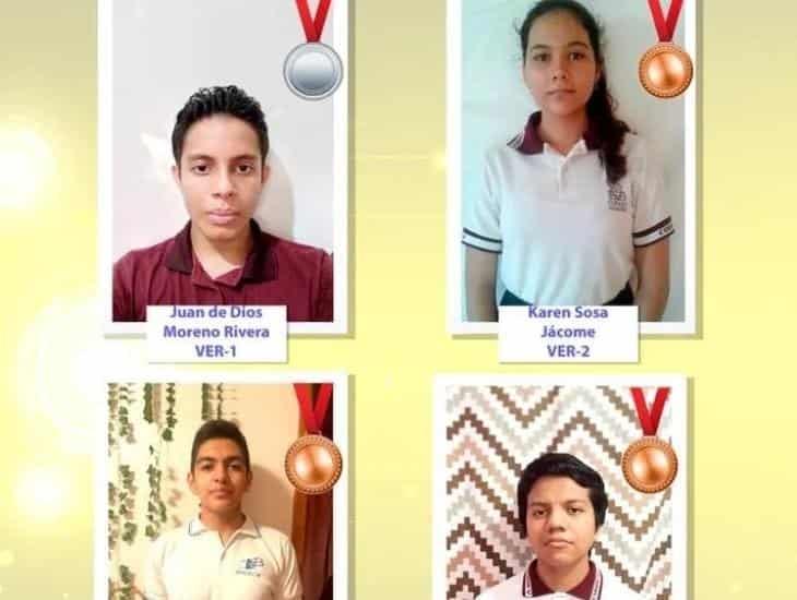 Ganan jóvenes 4 medallas en la Olimpiada Mexicana de Informática