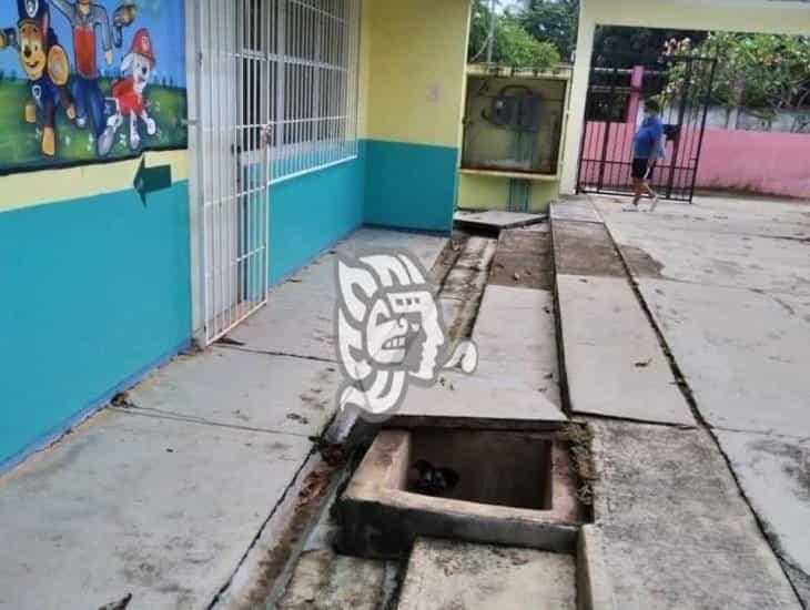 Un robo más al preescolar de San Pedro Mártir