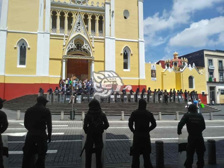 Marchan veracruzanas en Xalapa en demanda de aborto seguro