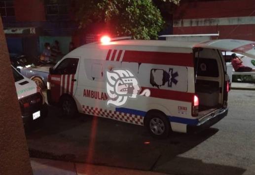 PC de Cosoleacaque atiende a baleado en el Estero del Pantano