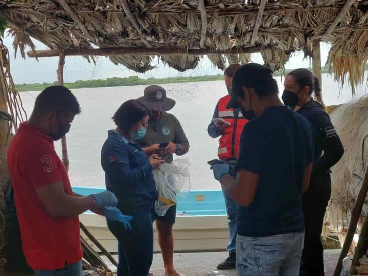 Hallan flotando cuerpo de pescador en Río Papaloapan